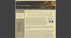 Desktop Screenshot of ike-iveryfamily.org